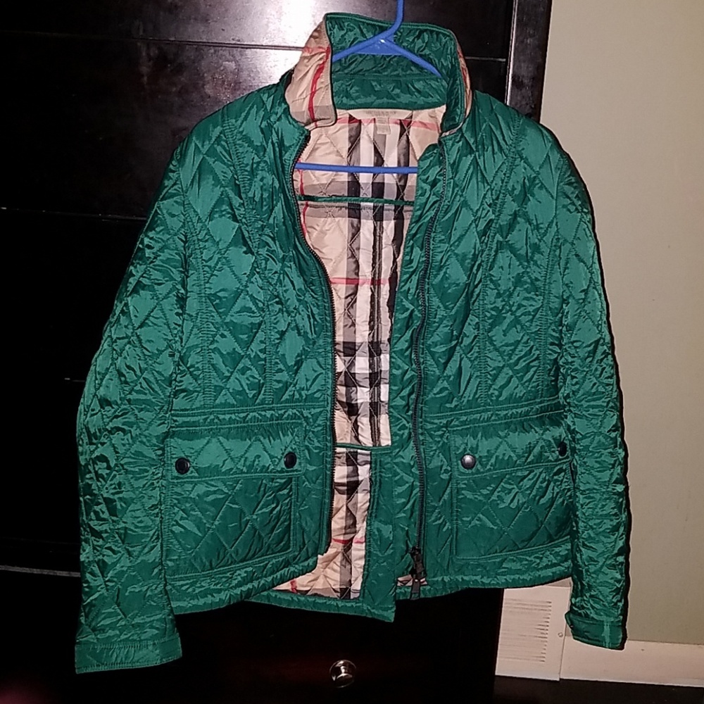 Authentic Burberry quilted jacket